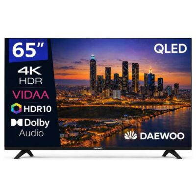 Tv daewoo 65 pulgadas qled 4k uhd – 65vb56qv – smart tv