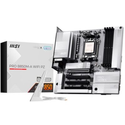 Placa msi pro b850m – a wifi pz am5 matx – 4x ddr5