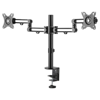 Soporte mesa startech vesa hasta 32 pulgadas 100x100mm brazo doble max 8kg – brazo